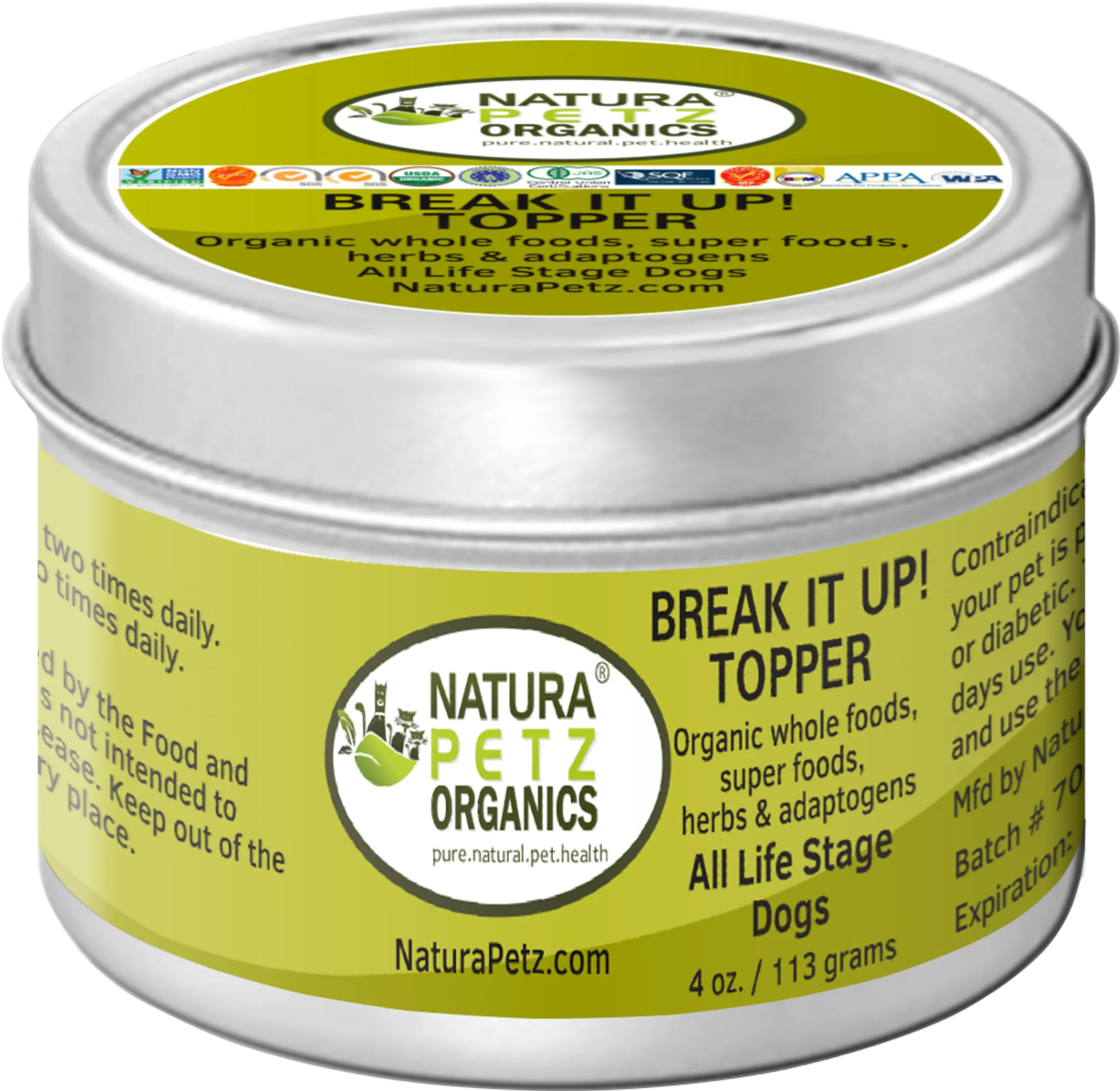 Organic Stone Eliminator Meal Topper
