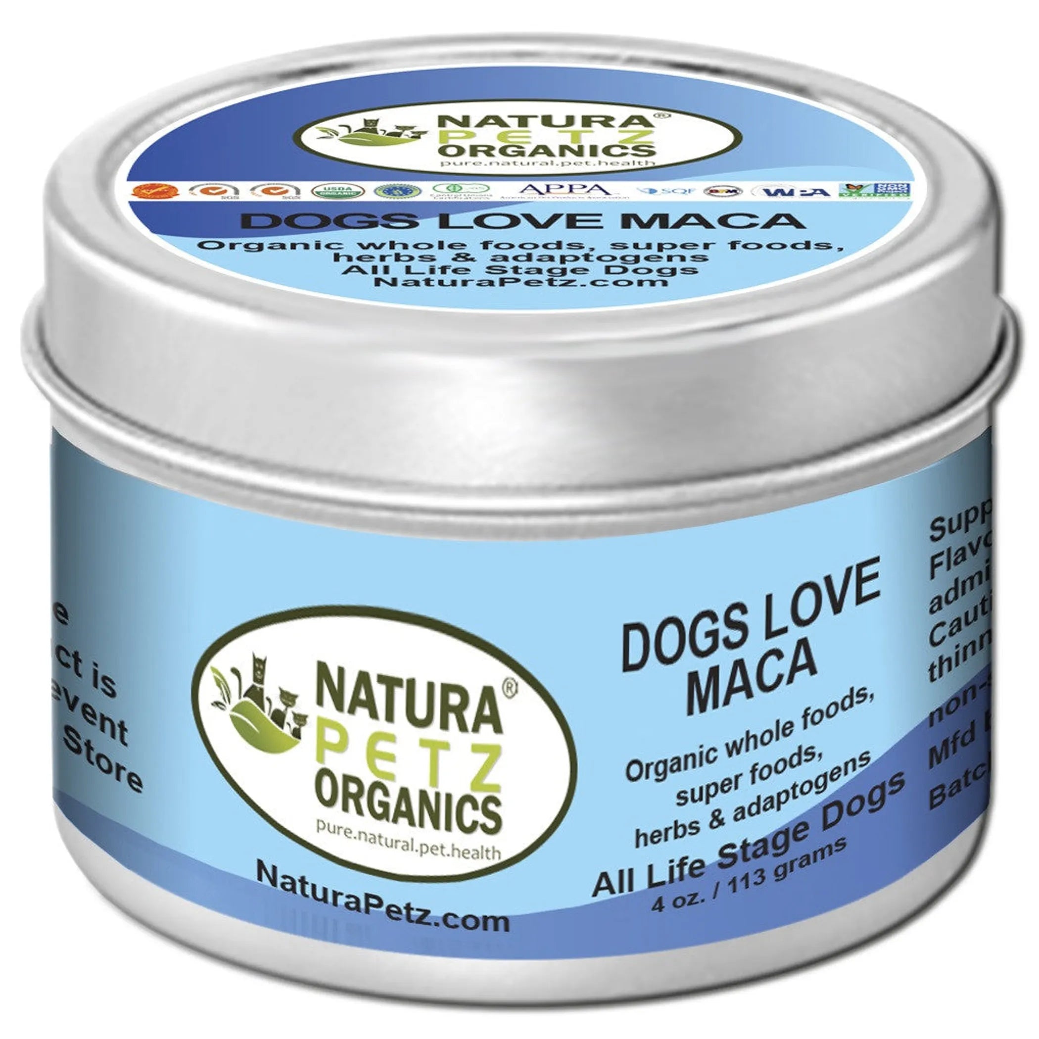 Dogs Love Maca | Organic Meal Topper