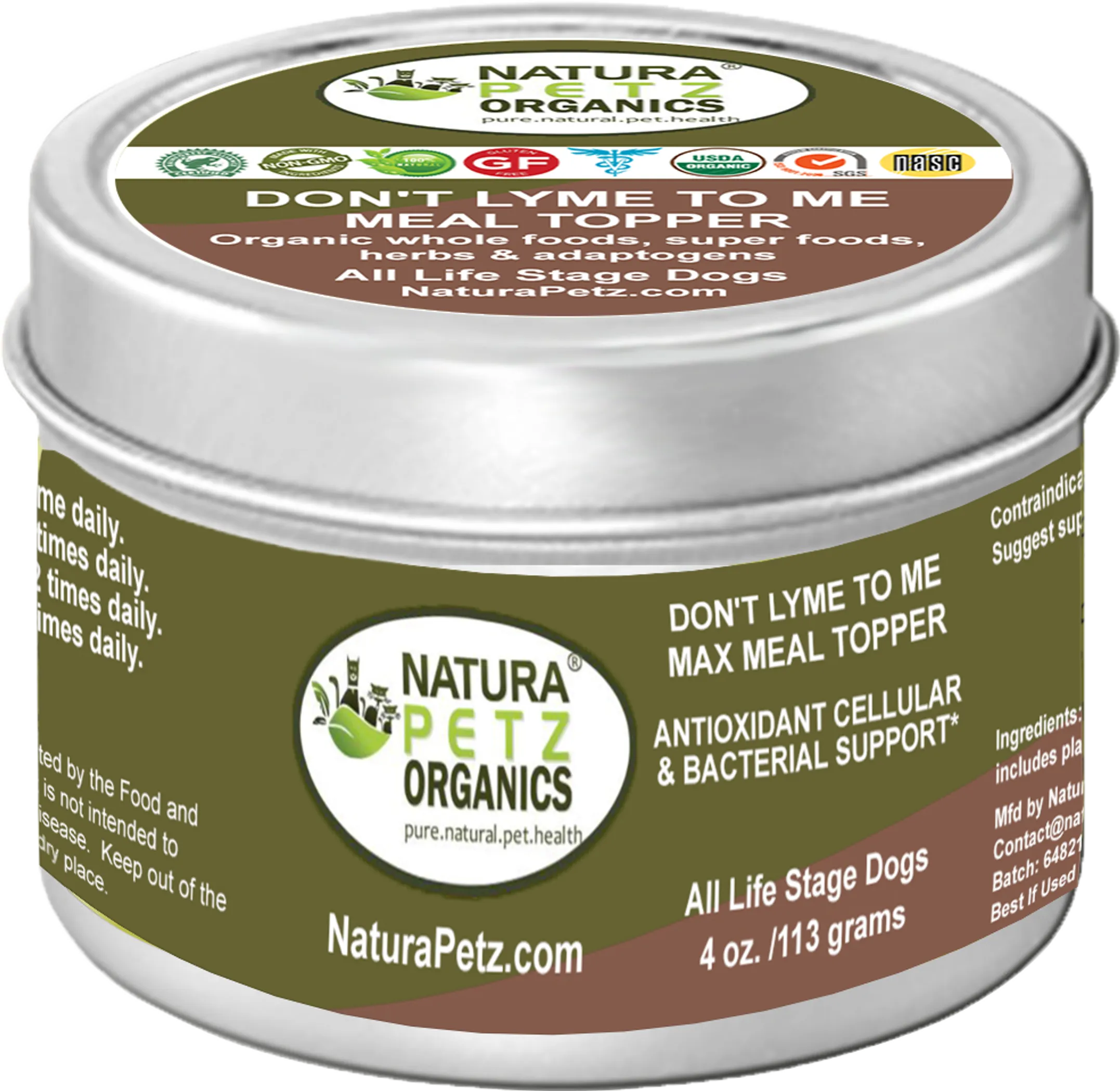 Organic Antioxidant Cellular & Bacterial Support Meal Topper