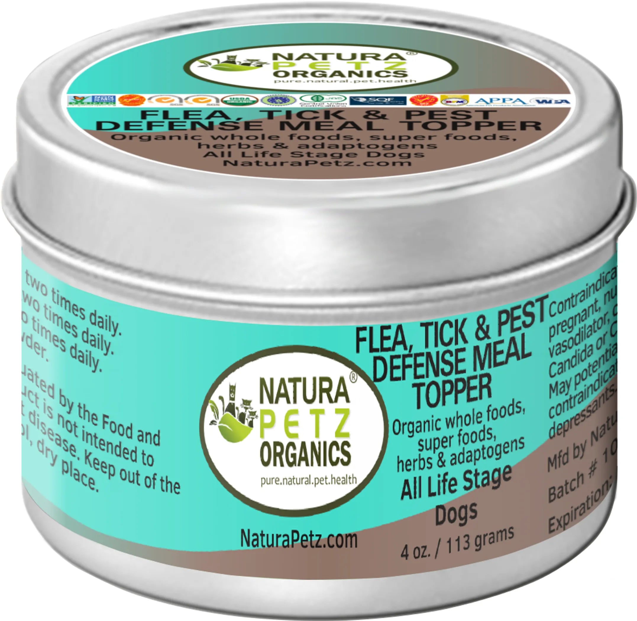 Organic Flea, Tick & Pest Defense Meal Topper