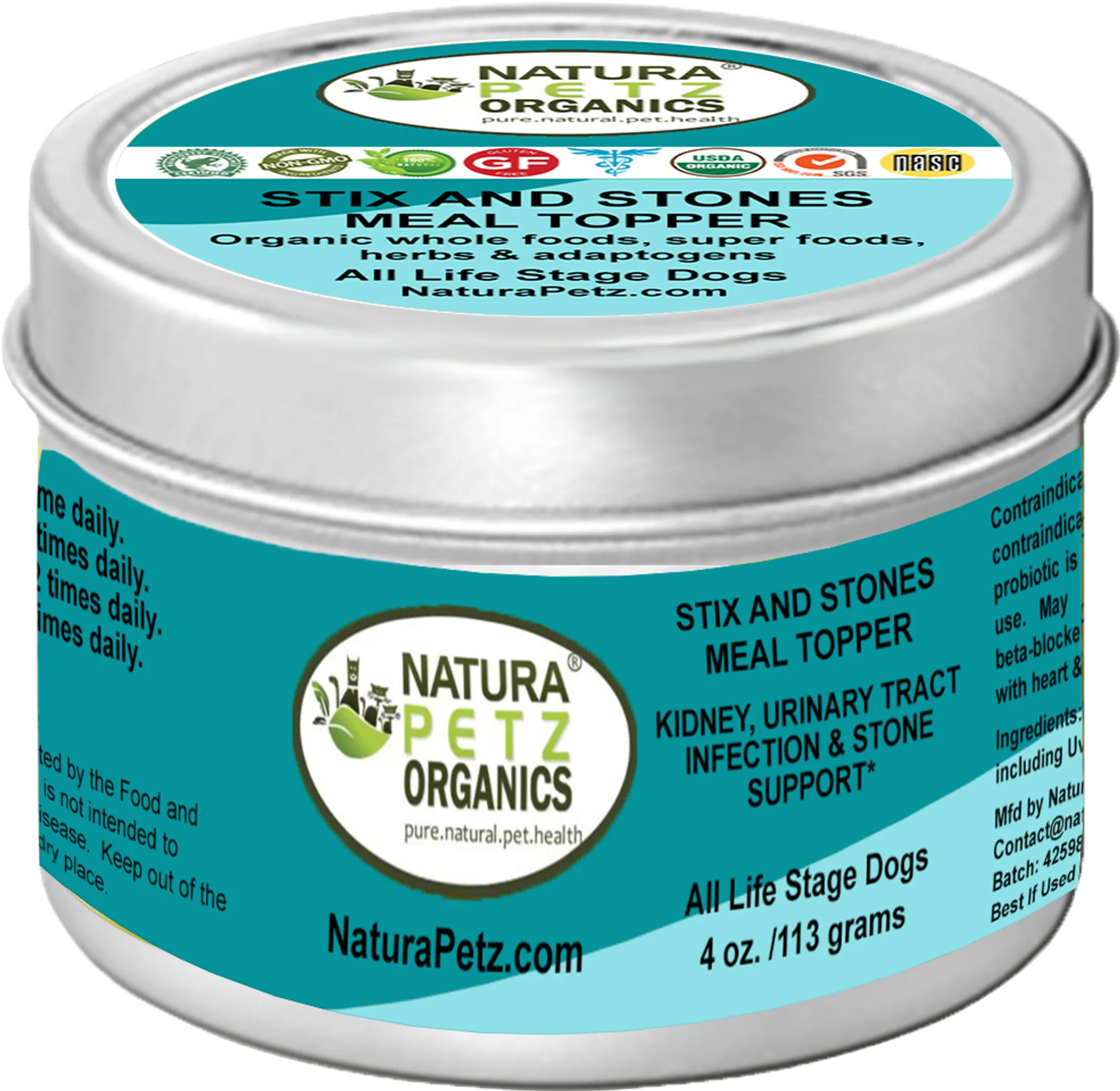 Organic Kidney, Urinary Tract Infection & Stone Support Meal Topper