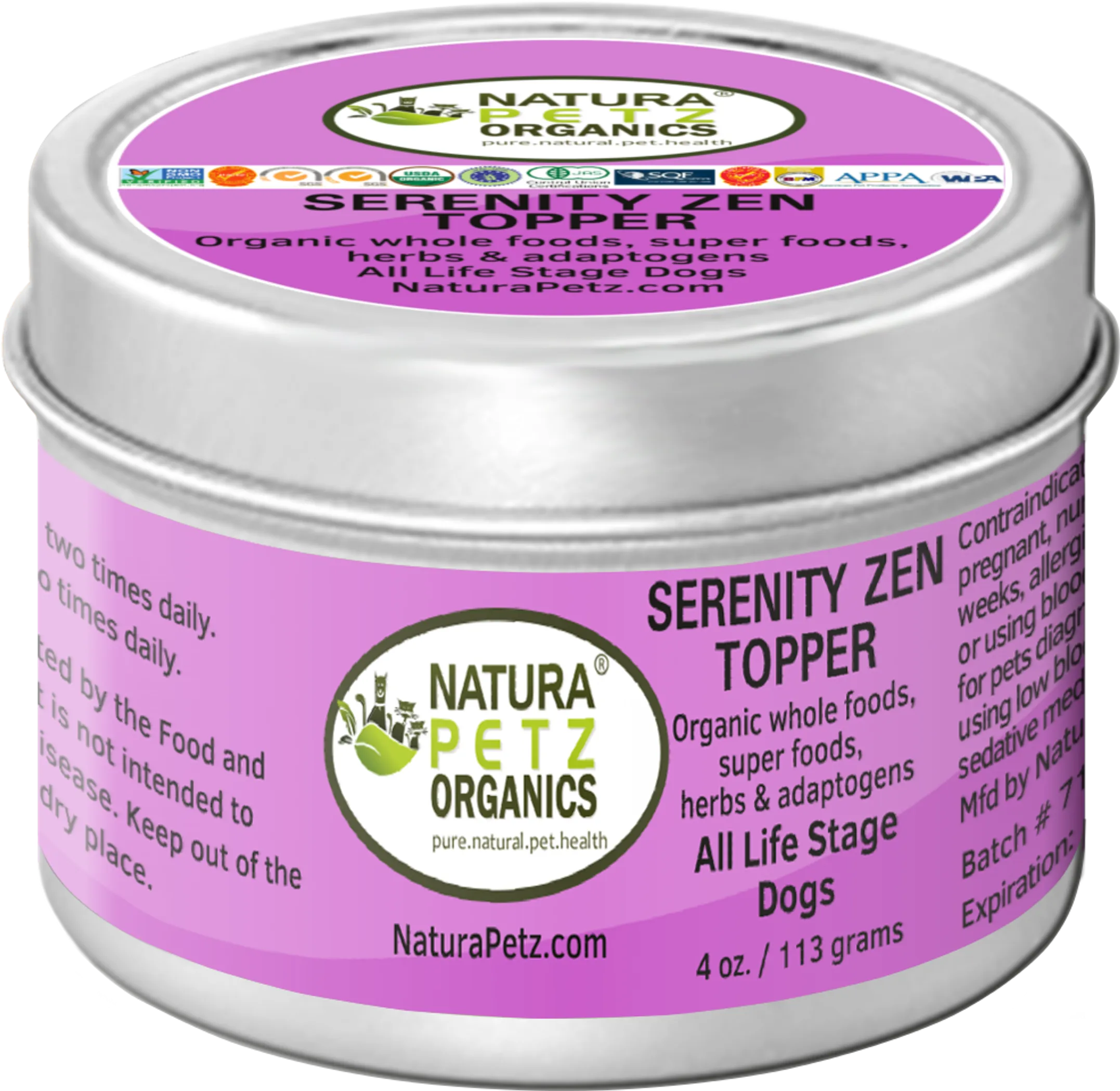 Organic Anti-Stress & Anti-Anxiety Meal Topper