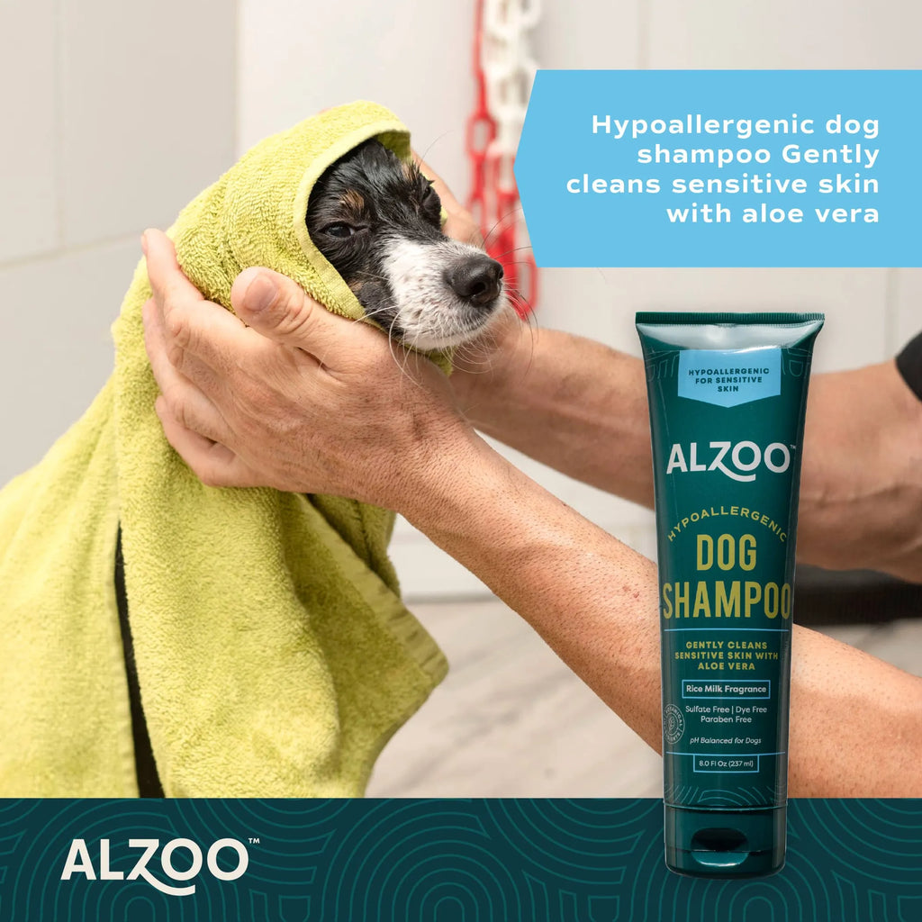 ALZOO Plant-Based Hypoallergenic Dog Shampoo