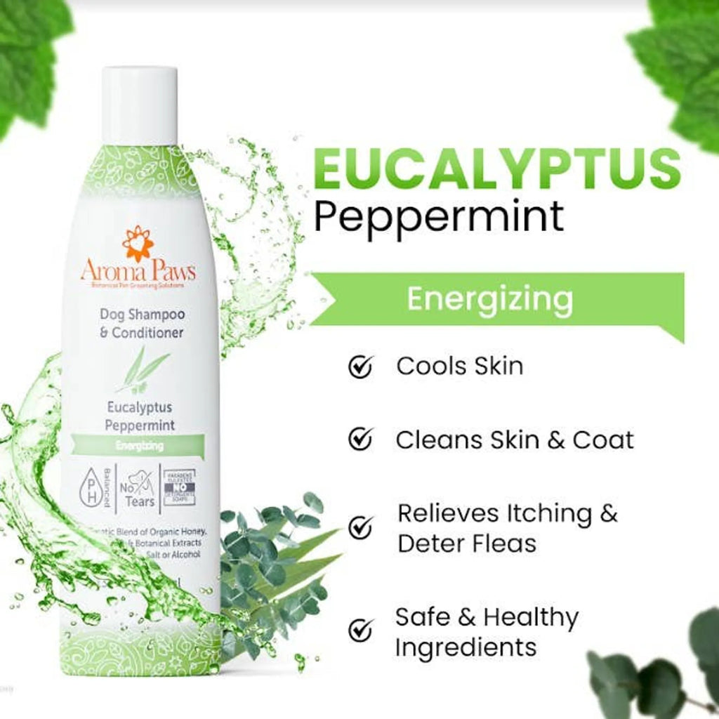Eucalyptus Peppermint Dog Shampoo & Conditioner