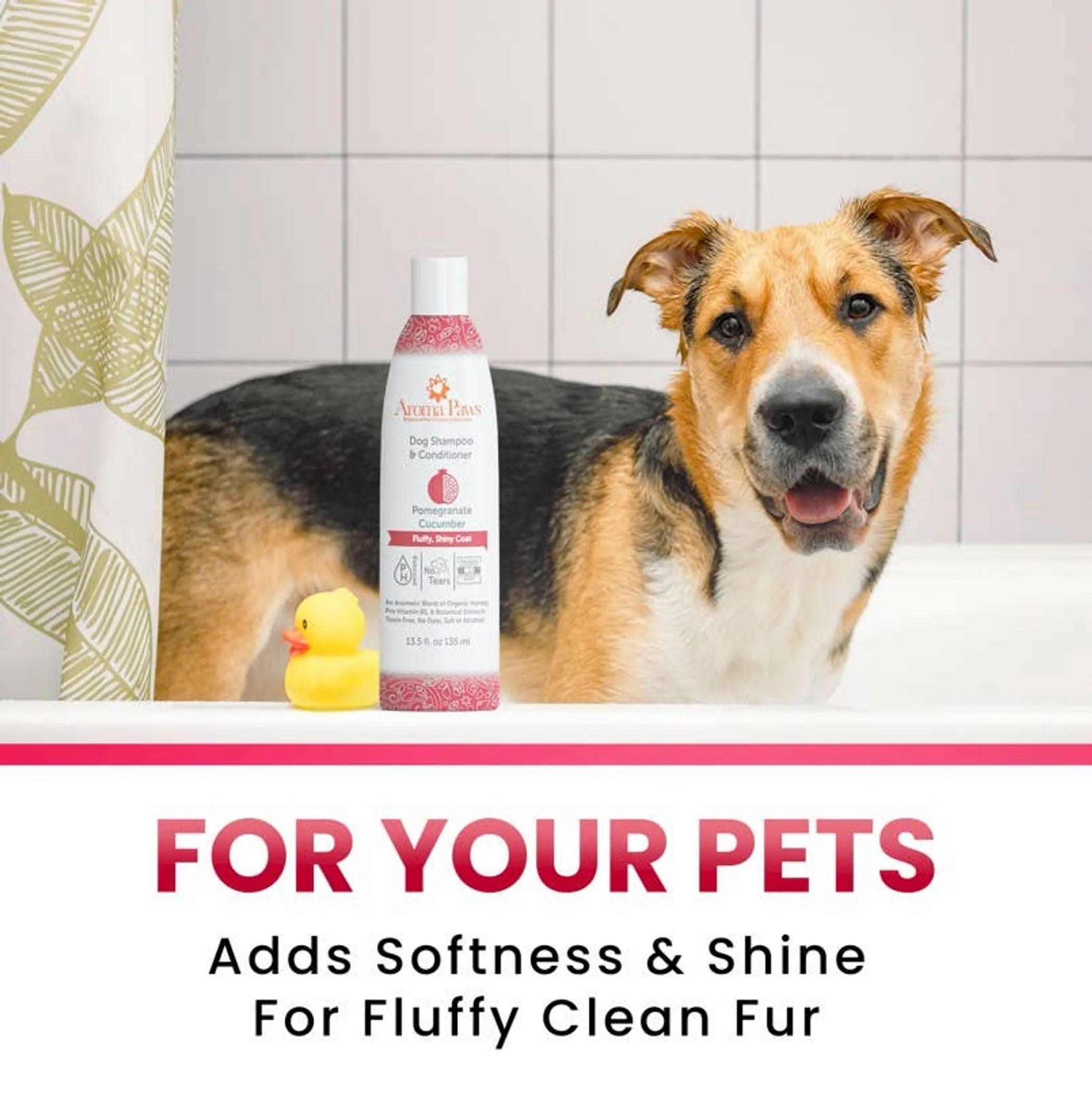 Pomegranate Cucumber Dog Shampoo & Conditioner