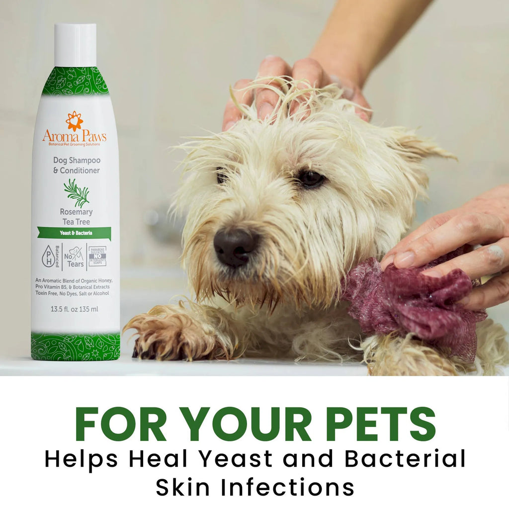 Rosemary Tea Tree Dog Shampoo & Conditioner