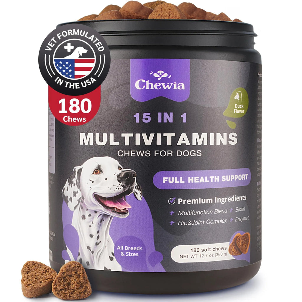 Dog Multivitamins Chews 15-in-1