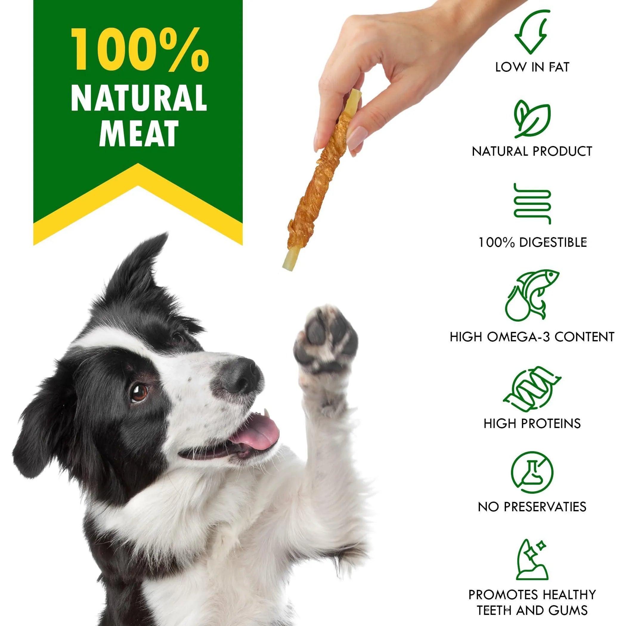 Premium Cod Sticks Dog Treats