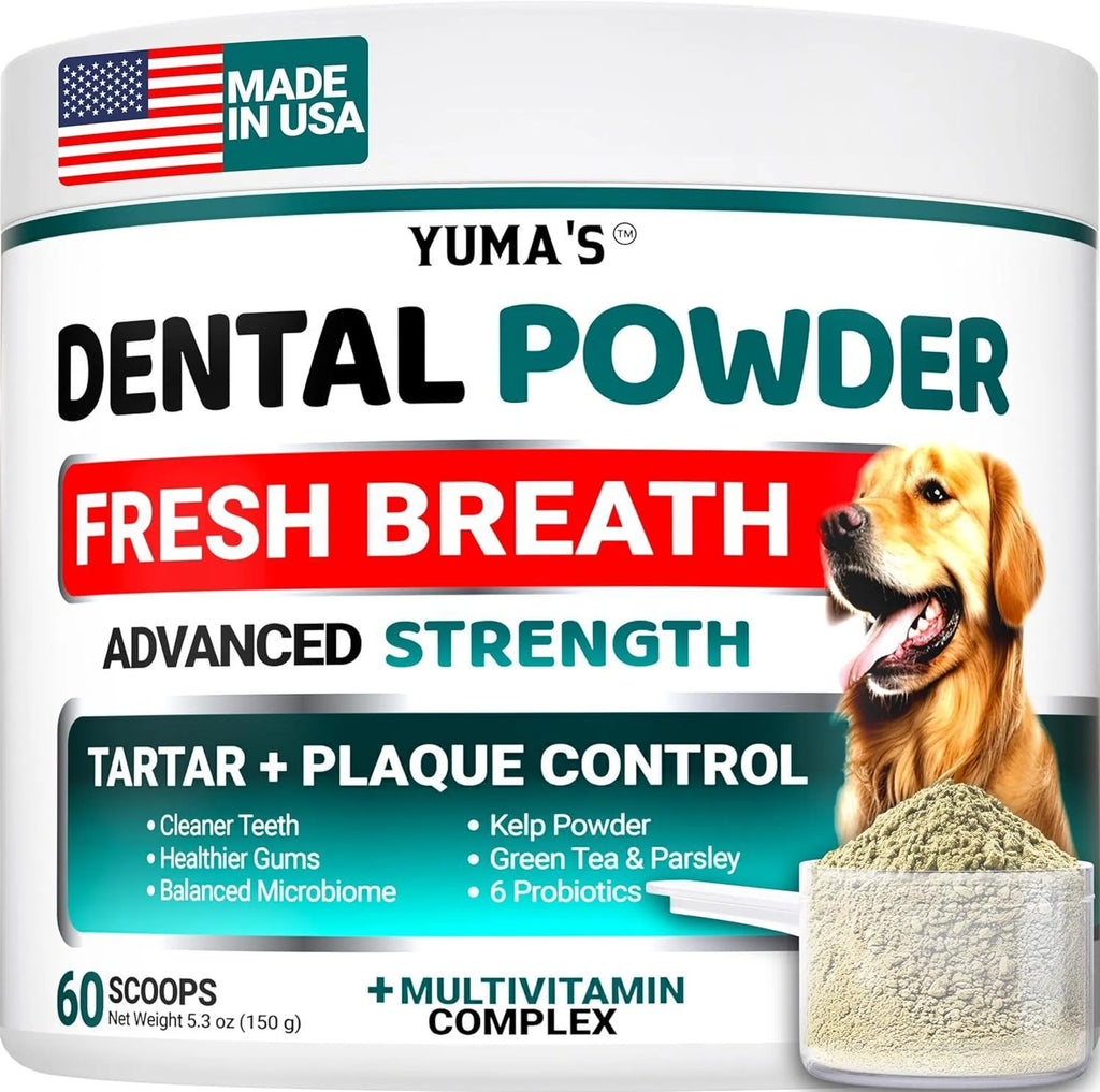 Advanced Dental Powder for Dogs – Fresh Breath & Oral Health Support