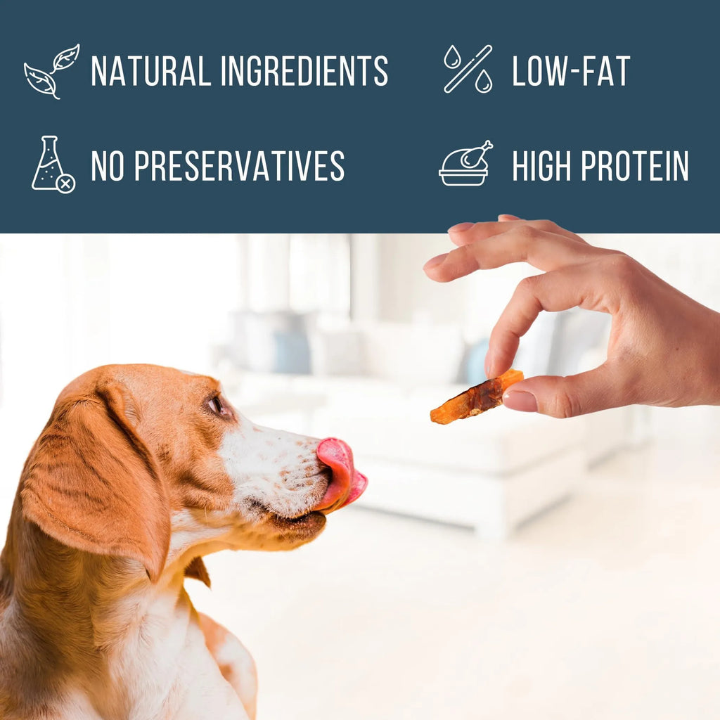 Sweet Potato & Chicken Jerky Dog Treats
