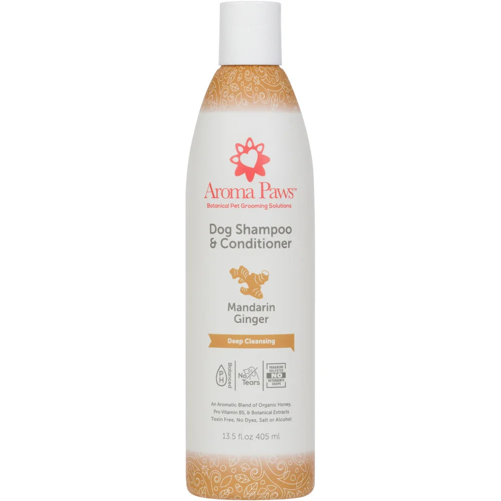 Mandarin Ginger Dog Shampoo & Conditioner