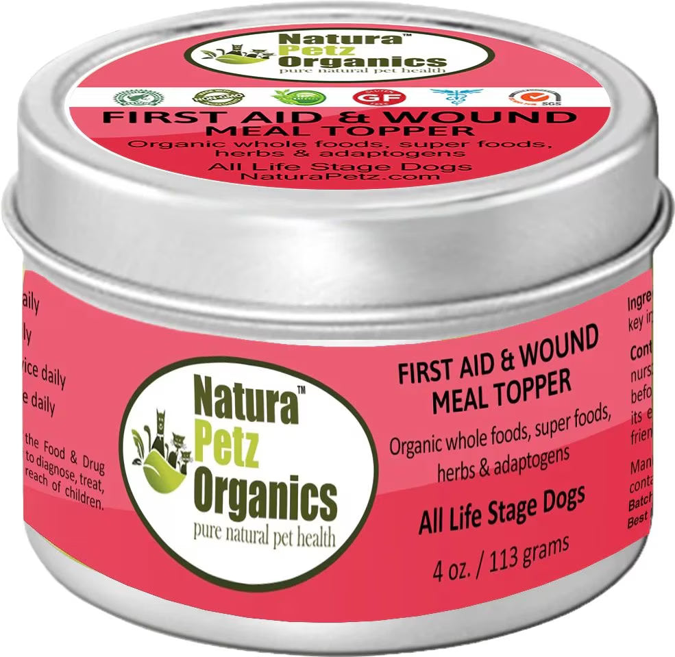 Organic First Aid & Wound Meal Topper