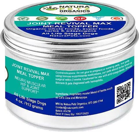 Organic Advanced Joint, Cartilage & Mobility Support Meal Topper