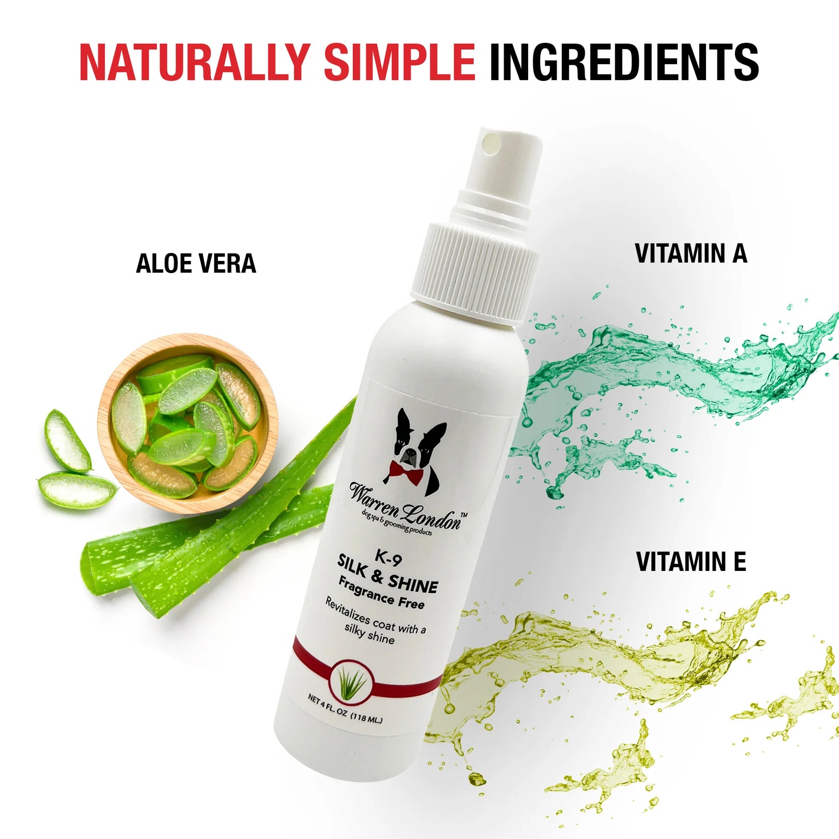 Fragrance Free K-9 Silk & Shine